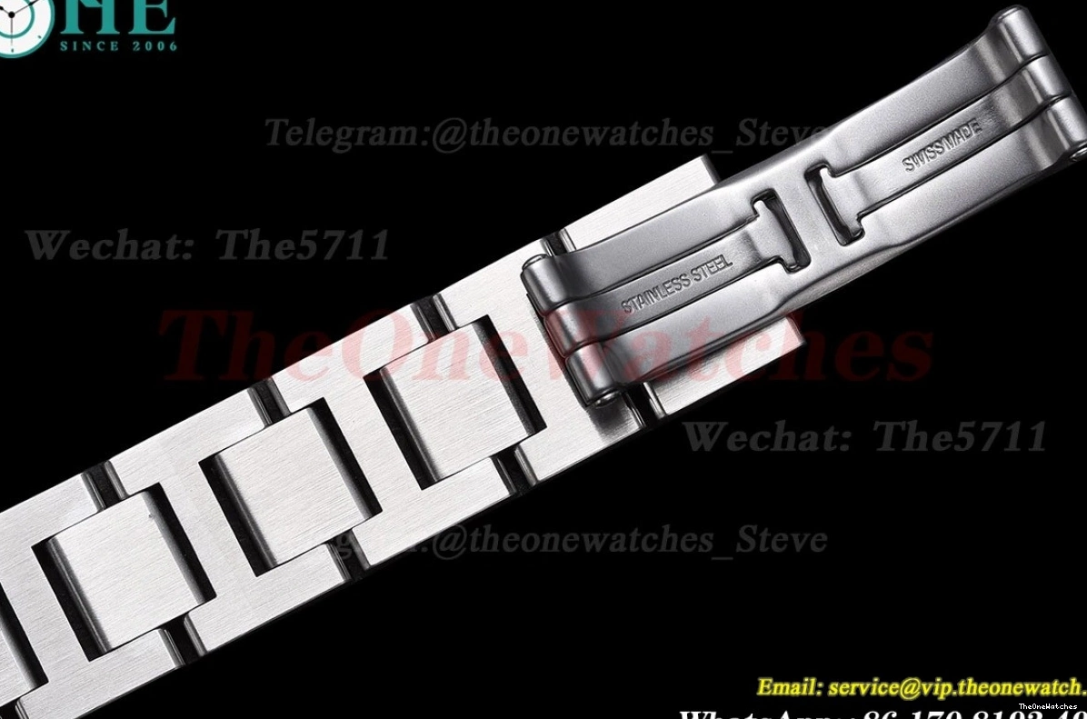 White De V6F Cartier Bleu Ballon 33mm NH05 SS Textured V8 Dial SS 0422